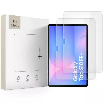Tech-Protect Glass Fit+ gehard glas schermbescherming voor Samsung Galaxy Tab S10 FE+ 13.1 X620 / X626B – transparant – 2-pack
