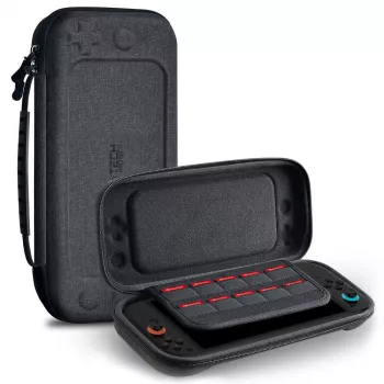 TECH-PROTECT hardcase voor Nintendo Switch 2, donkergrijs