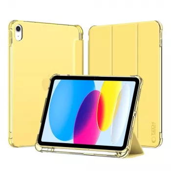 Tech-Protect SmartCase Pen Hybrid voor iPad 10,9 inch (10e generatie, 2022) / 11 inch (11e generatie, 2025) - geel