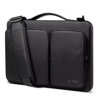 Tech-Protect Defender laptophoes 15-16 inch zwart