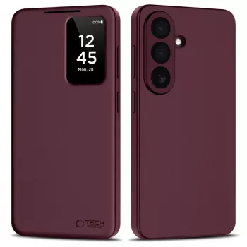 Tech-Protect Smart Wallet Galaxy S26 moerbei