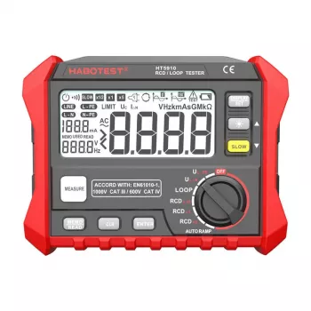 Digitale RCD-/lusweerstandtester Habotest HT5910