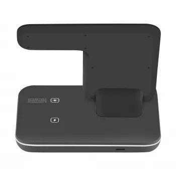Newell induOne N-GY-Z5A draadloos oplaadstation voor 3 apparaten - zwart
