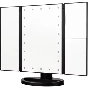 Humanas HS-ML04 LED-make-upspiegel, zwart