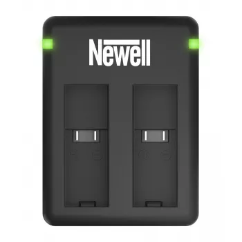 Newell SDC-USB dual-channel USB-lader voor Kodak LB-015 accu's