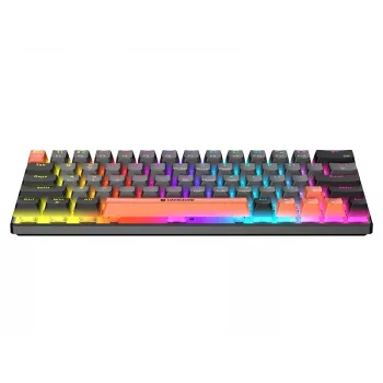 Tracer GameZone Raptor 63 bedraad mechanisch gamingtoetsenbord, 60% form factor, Outemu Blue switches, RGB-verlichting, grafiet