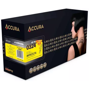 ACCURA compatibele tonercartridge voor Konica Minolta TN-324Y (geel, hoge capaciteit)