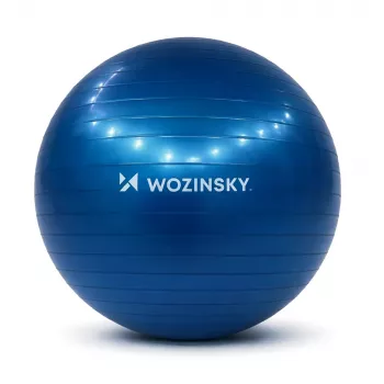 Wozinsky WGB65BL gymnastiekbal 65 cm - blauw