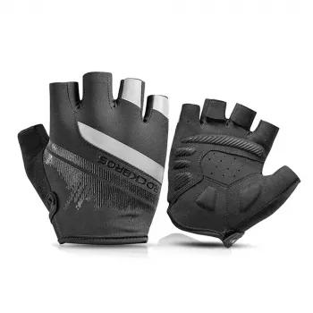 ROCKBROS fietshandschoenen S247 half finger L zwart