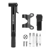 ROCKBROS handpomp voor fiets 42320010001 met schroevendraaier - zwart
