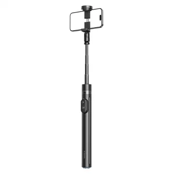 Premium selfiestick Wozinsky WRZP1 met automatisch uitklapbare poten, statieffunctie, 1,7 m - zwart