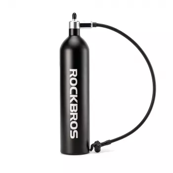 ROCKBROS Tubeless bandenpomp luchttank 1,2L 200 PSI - zwart