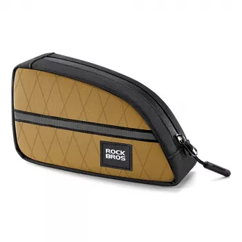 ROCKBROS Fietsframetas 0,8L bruin