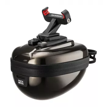 ROCKBROS Hard Shell zadelas 0,4L zwart
