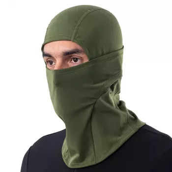 Qunature ski balaclava 13230023015 fietsen motorfiets balaclava maat L - groen