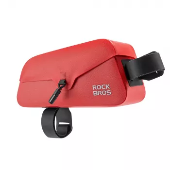ROCKBROS frametas 0,9L waterdicht met magneetsluiting - rood