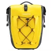 ROCKBROS fietstas 25-32L waterdicht geel