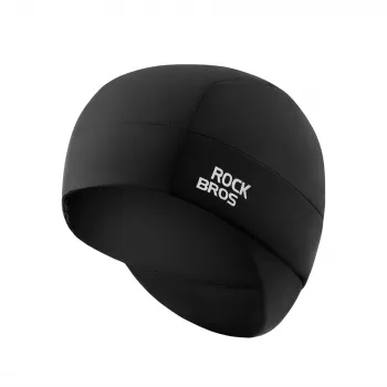 ROCKBROS M015 winter omkeerbare fietsmuts zwart 54-61 cm