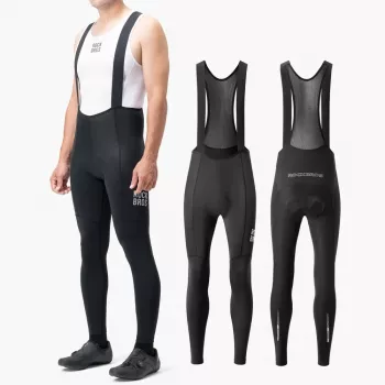 ROCKBROS Cycling Bib Tights 200021 lang met zeem maat L - zwart
