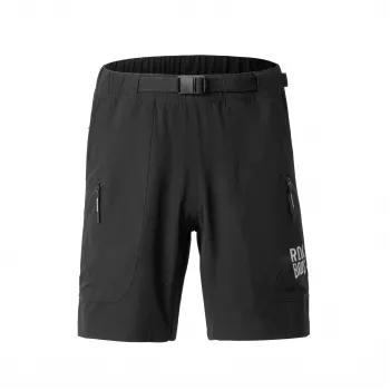 ROCKBROS YDDK015 heren-fietsbroek met riem maat L zwart