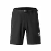 ROCKBROS YDDK015 heren fiets-overbroek met riem, maat XL, zwart