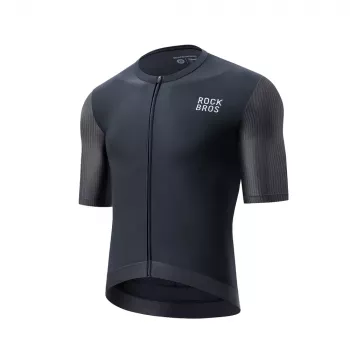 ROCKBROS Cycling Jersey 15200025 korte mouw maat L - zwart