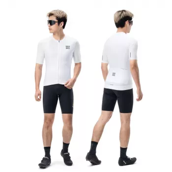 ROCKBROS Cycling Jersey 15200025 korte mouw maat XS - wit