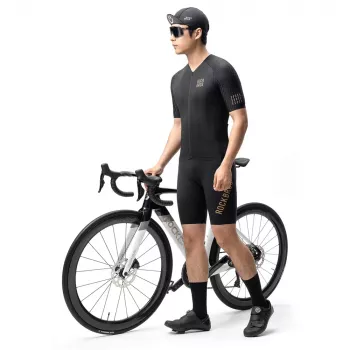 ROCKBROS YDDX011 Diamond Cycling Jersey korte mouw maat S zwart
