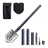 WOZINSKY WSS-211 multifunctionele survival-schep 21-in-1 - grijs