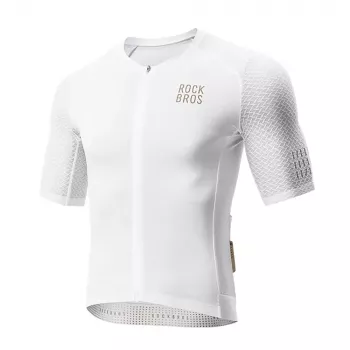 ROCKBROS YDDX011 Diamond korte mouwen fietsshirt XXS wit
