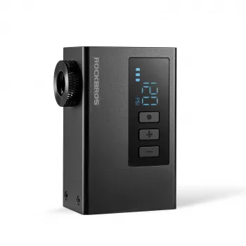 ROCKBROS AS240 PRO draadloze luchtpomp, 120 PSI compressor, 420 mAh, zwart