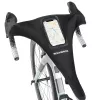 ROCKBROS D78 fiets zweetbeschermer met telefoonvak en touchscreen-venster - zwart