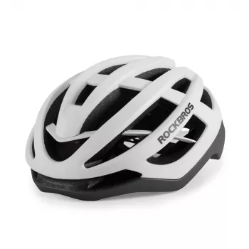 ROCKBROS HC-58WG-L fietshelm 58-61 cm wit-grijs