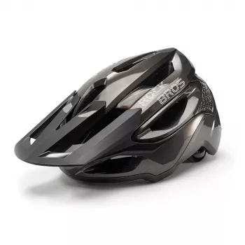 ROCKBROS LK-99 mountainbikehelm met verstelbare klep en magneetsluiting 58-62 cm - titangrijs