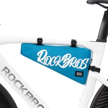 Rockbros G008 Flash Journey driehoekige frametas XL blauw