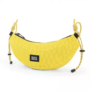 Rockbros H74 Banana stuur-/schoudertas, geel