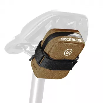 Rockbros F006 kleine zadeltas, koffie
