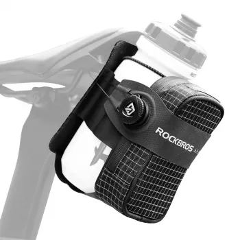Rockbros P010 multifunctionele fietszadeltas, zwart