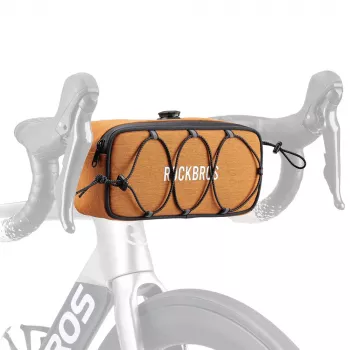 Rockbros TL001 ROAD TO SKY waterdichte stuurtaa 1,9L – oranje