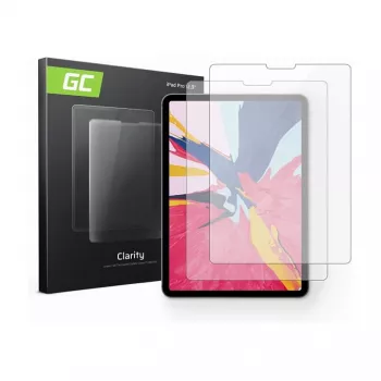 GREENCELL 2x Tempered Glass GC Clarity voor Apple iPad Pro 12.9 (2018/2020)