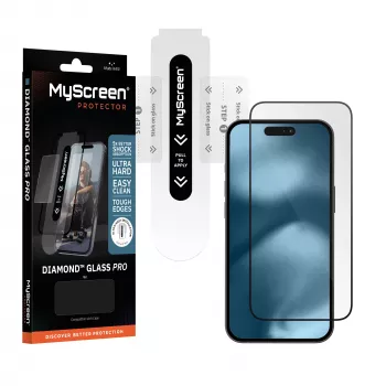 MyScreen Diamond Glass Pro Displayschermfolie voor Apple iPhone 16 Pro