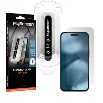 MyScreen Diamond Glass Supreme Displayschermfolie van Gehard Glas voor Apple iPhone 16 Pro Max