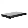 NETRACK NP5106 1U serverbehuizing, Mini-ITX, 4x 3,5 inch Hot-Swap, 2x 2,5 inch intern, zwart