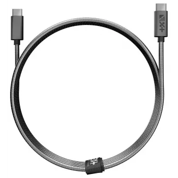NEXT ONE USB-C naar USB-C kabel 1,2 m Space Gray