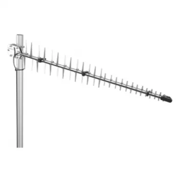 Poynting A-LPDA-0092-04 richtantenne log-periodische dipool-array, 698-960/1710-2700 MHz, 11 dBi, SMA-stekker, zilver
