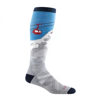 Darn Tough Heady Yeti OTC Midweight with Cushion merinowollen sokken - grijs, maat L