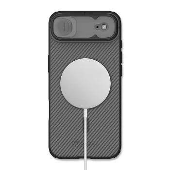 Nillkin CamShield Pro hoesje voor iPhone 17 Air met MagSafe - transparant zwart
