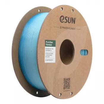 ESUN PLA CLEAR 1,75 mm doorschijnend blauw wit 1 kg