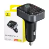 Baseus S-09 Pro Bluetooth FM-transmitter (zwart)