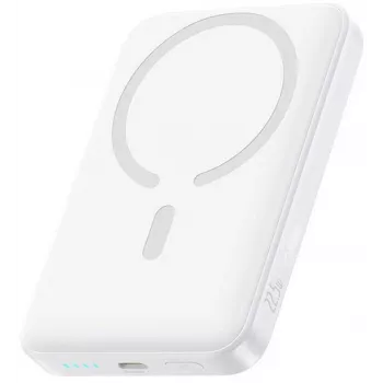 Baseus EnerFill FM11 Ultra-Mini 10000 mAh 22.5W MagSafe-compatibele powerbank wit